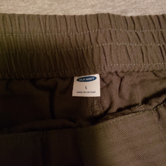 OLD NAVY LINEN ANKLE PANTS - Picture 4 of 6